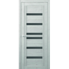 Дверь межкомнатная ALBERO West МИССУРИ Жемчужный, стекло графит Дверь межкомнатная ALBERO West МИССУРИ Жемчужный, стекло графит